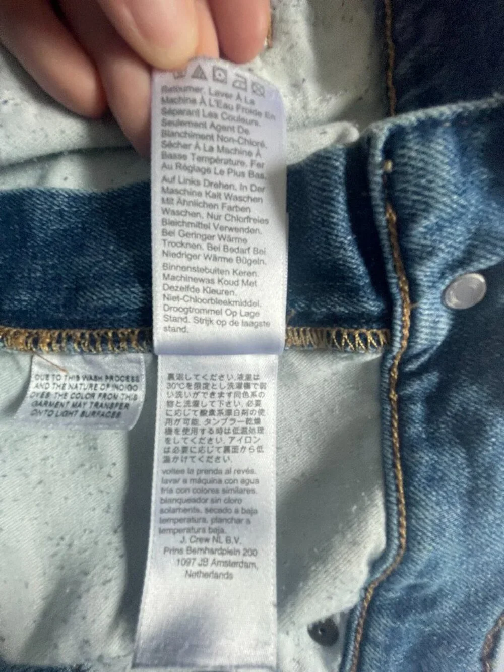 J. Crew High-Rise Classic Vintage Jeans Size 31 Light Wash Straight Leg